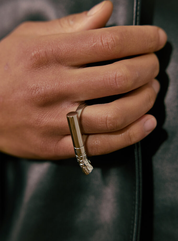 Кільце Bazhane Ashbite ring нікель