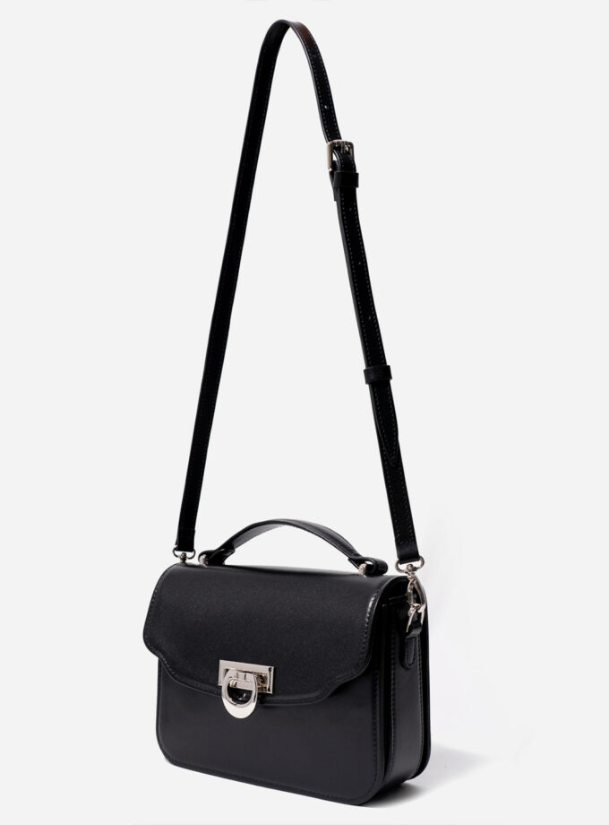 Сумка Verdoni VITA Nero (чорна, срібло)