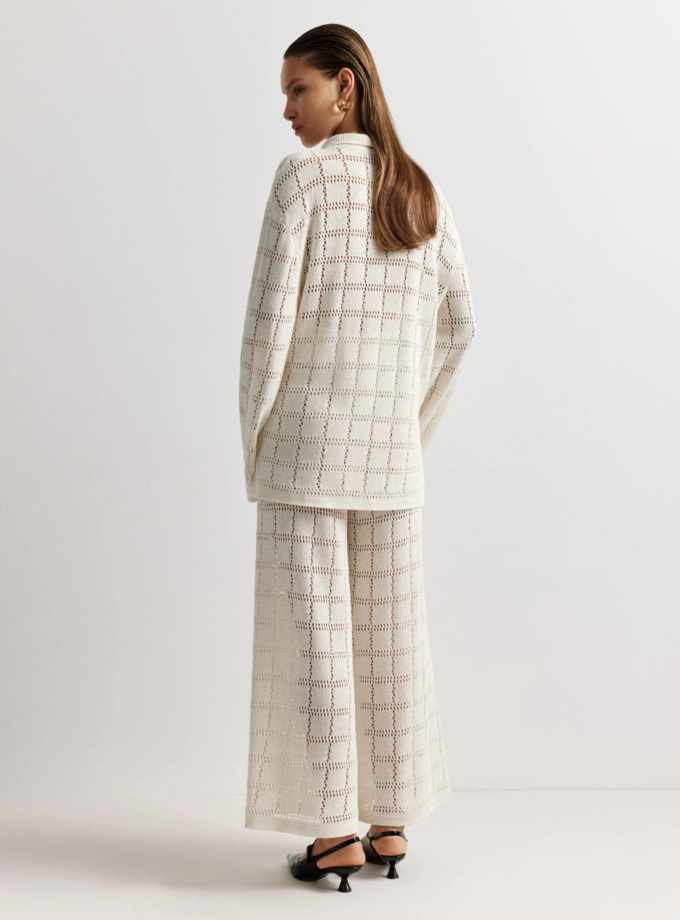 Сорочка O.TAJE BRITTANY молочний