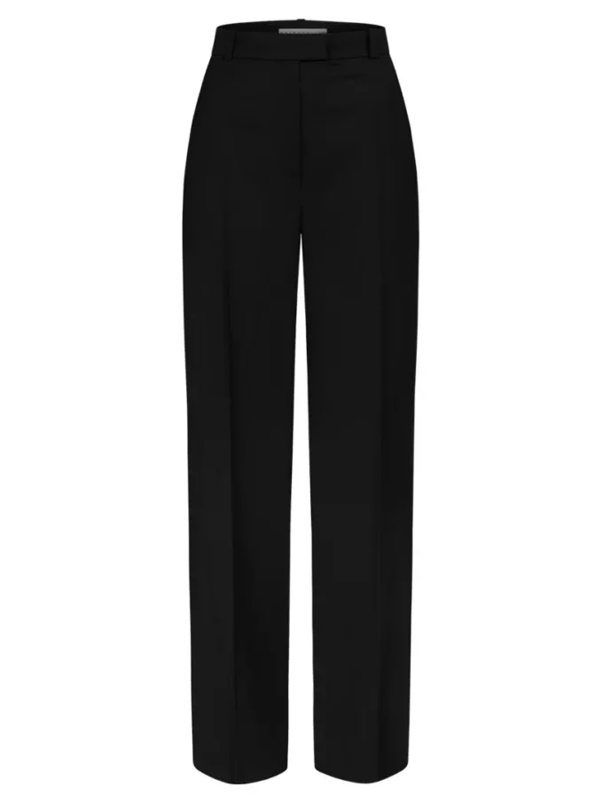 Брюки Bazhane на середній посадці зі стрілками чорний