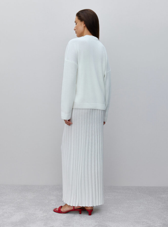 Спідниця 25union максі гофре Каміла молоко