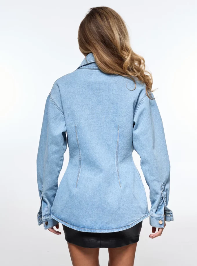 Сорочка Malina Nitza блакитна джинс