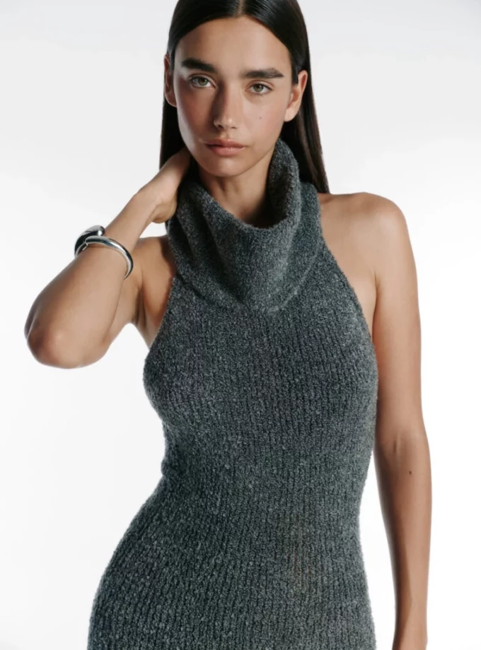 Сукня O.TAJE EMBER графіт