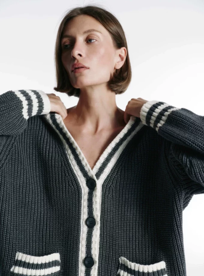 Кардиган O.TAJE DENIA графіт