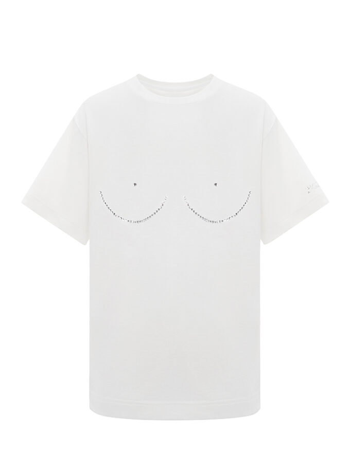 Футболка Zigzag молочна бюст