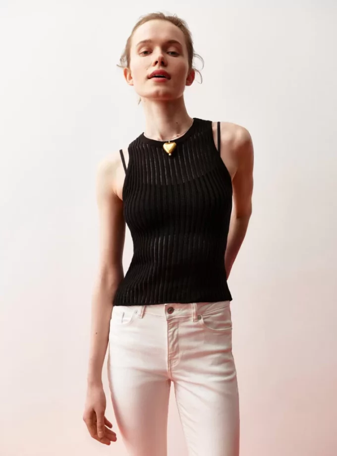 Топ O.TAJE BRIGHT чорний