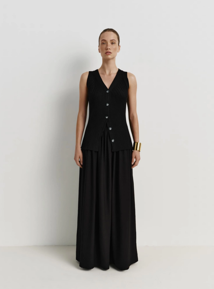 Жилет O.TAJE ALTEA чорний