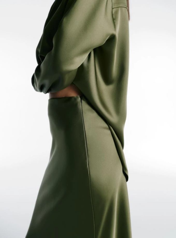 Спідниця O.TAJE HEIDI олива