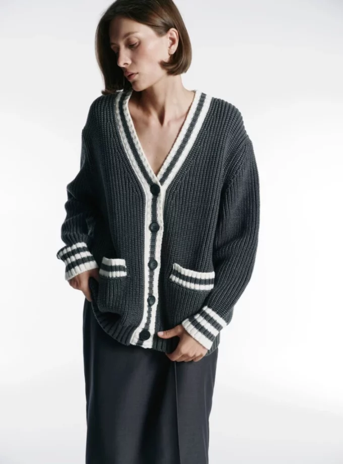 Кардиган O.TAJE DENIA графіт