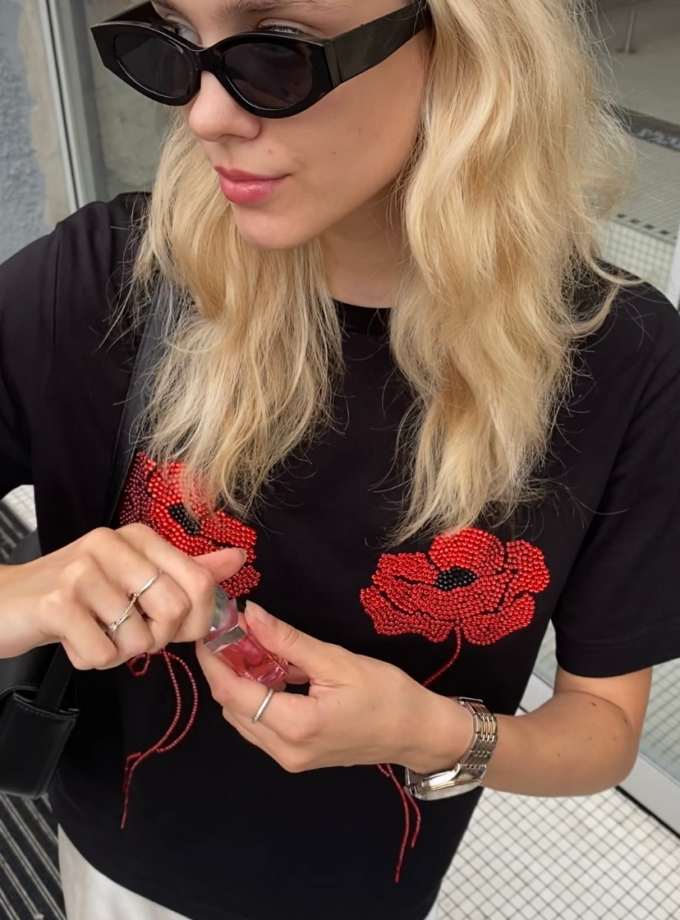 Футболка Zigzag чорна маки