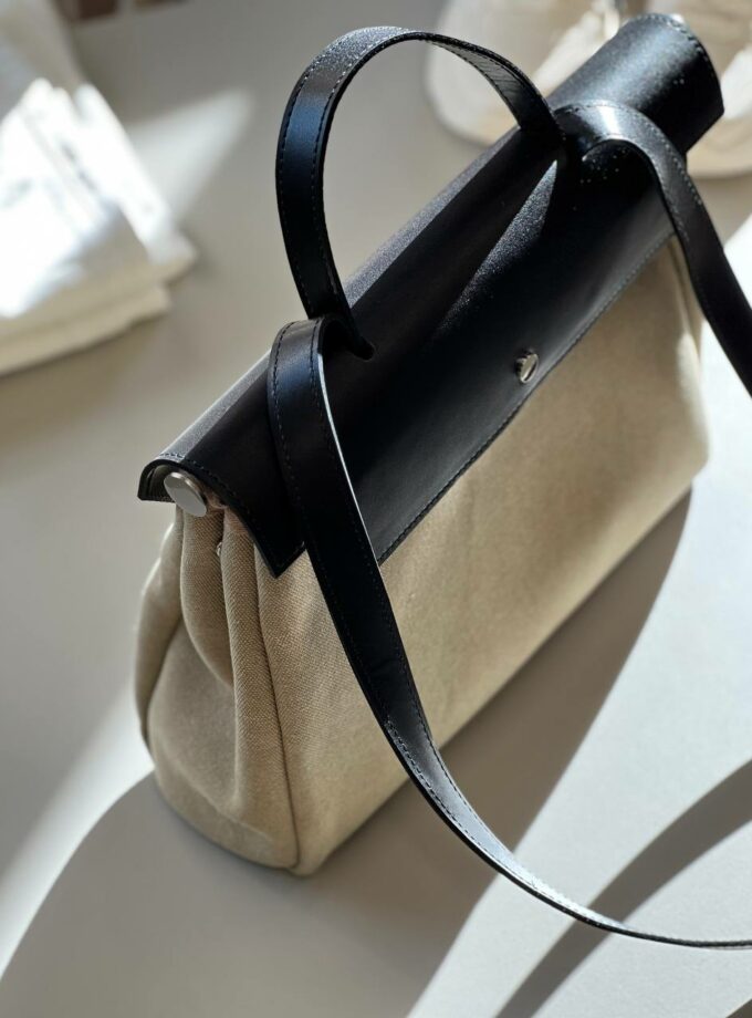 Сумка Saint бежевий з чорним