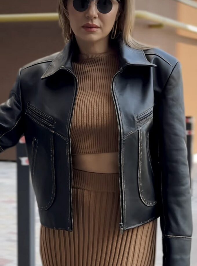 Спідниця Gasanova в'язана довга коричнева