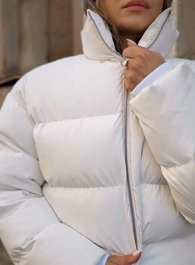 Пуховик Gasanova білий