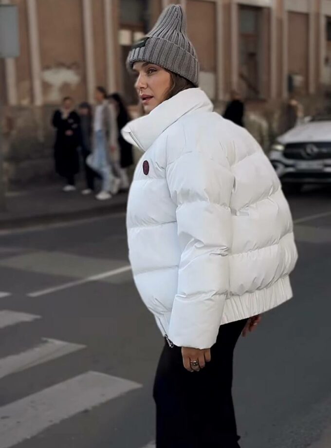 Пуховик Gasanova білий