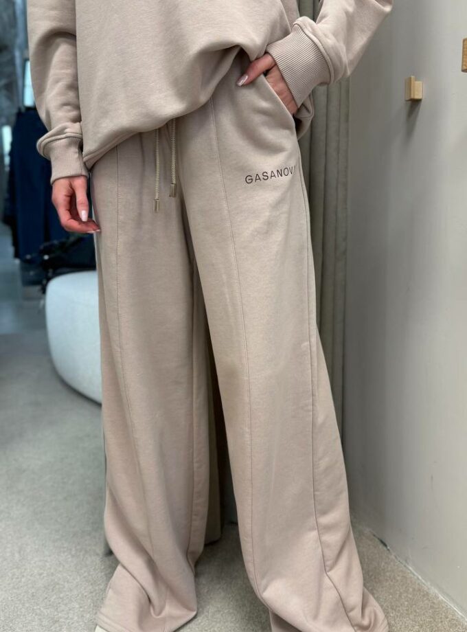 Брюки Gasanova спортивні широкі мокко