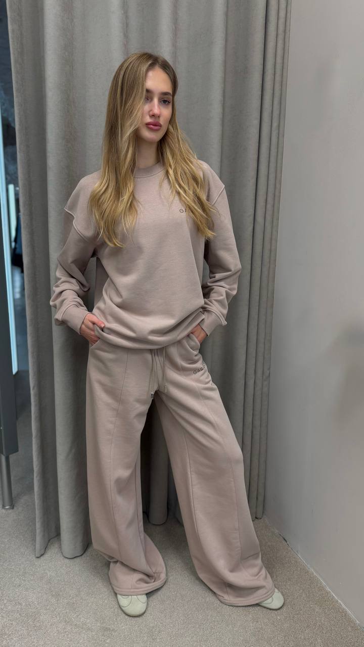 Брюки Gasanova спортивні широкі мокко