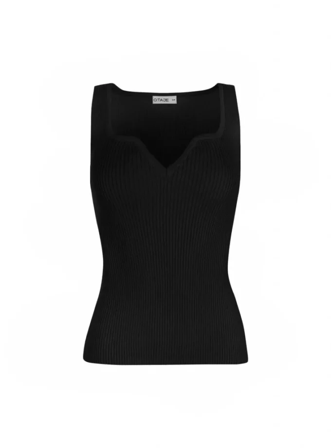 Топ O.TAJE SHAYNE чорний