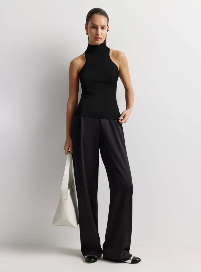 Топ O.TAJE CLAIRE чорний