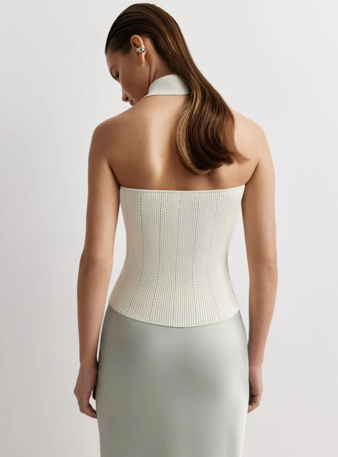 Топ O.TAJE GWEN молочний