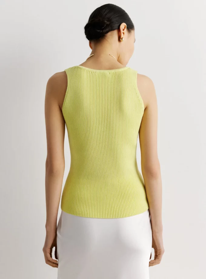 Топ O.TAJE SHAYNE лимонний