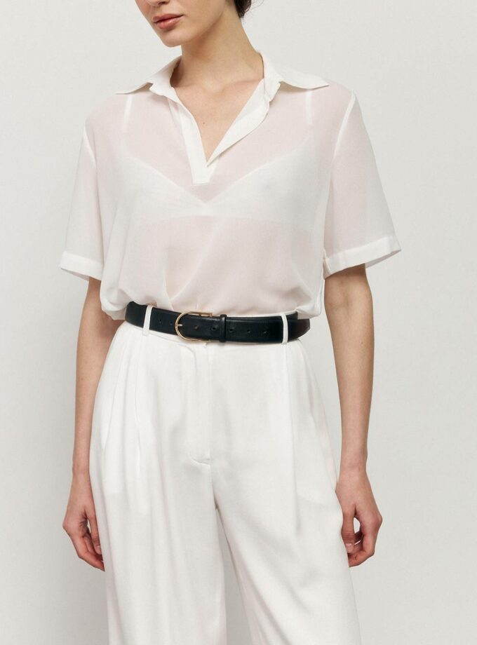 Поло Anastasia Kolosova молочний