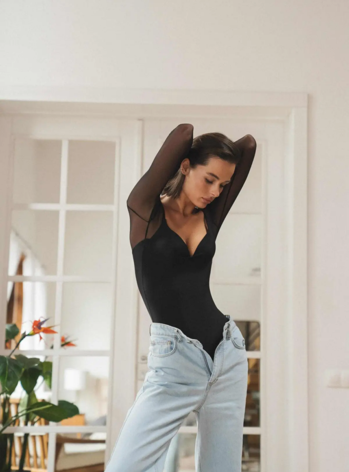 Боді Kianti Fantome чорний