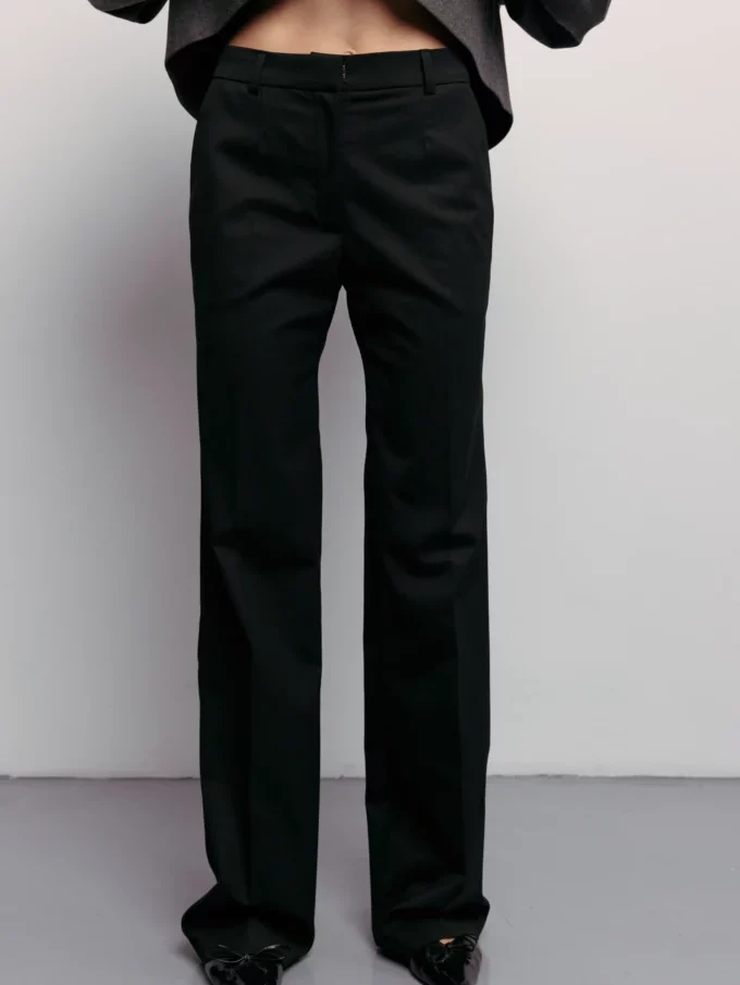 Брюки Bazhane Slick tailored pants чорні