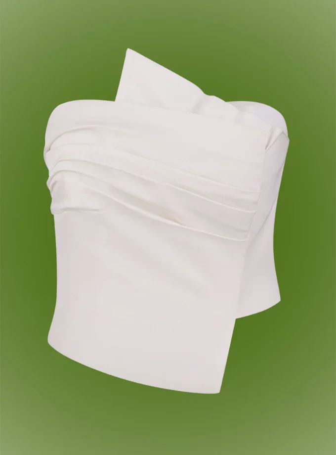 Топ TOTAL WHITE корсетний Велльс