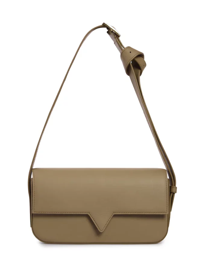 Сумка Vikele Studio Katrine бежево сіро-зелена