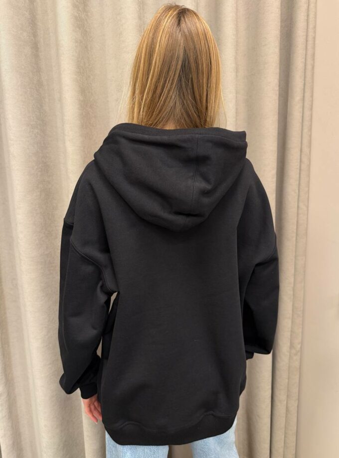 Зіп-худі Gasanova лого принт чорний