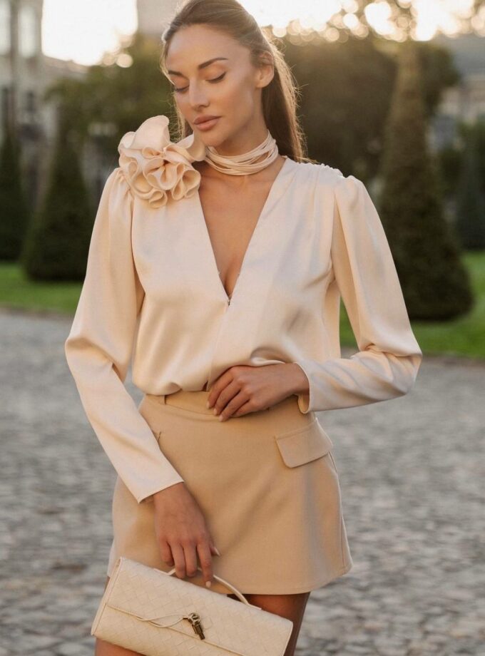 Спідниця шорти MOHD бежева