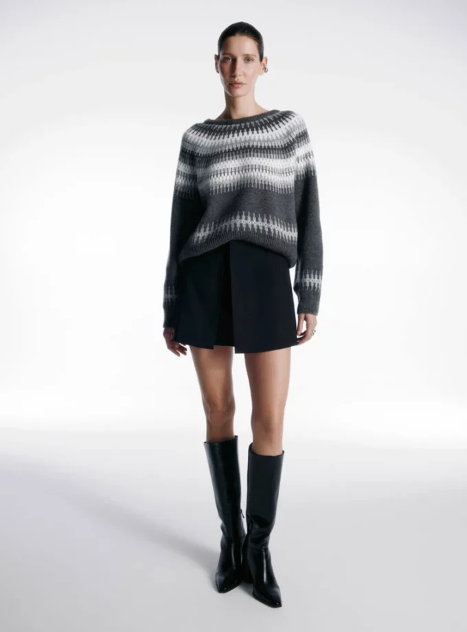 Светр O.TAJE TUNDRA сірий