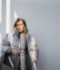 Пуховик Marymax трансформер з накладними карманами світло-сірий