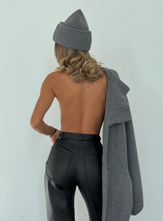 Штани FLEUR DE LYS еко шкіра чорні