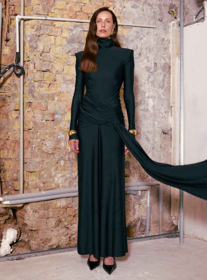 Сукня Bazhane Midnight glide dress чорна