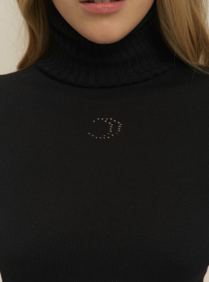 Гольф 25union з півмісяцем чорний Lu.for.U