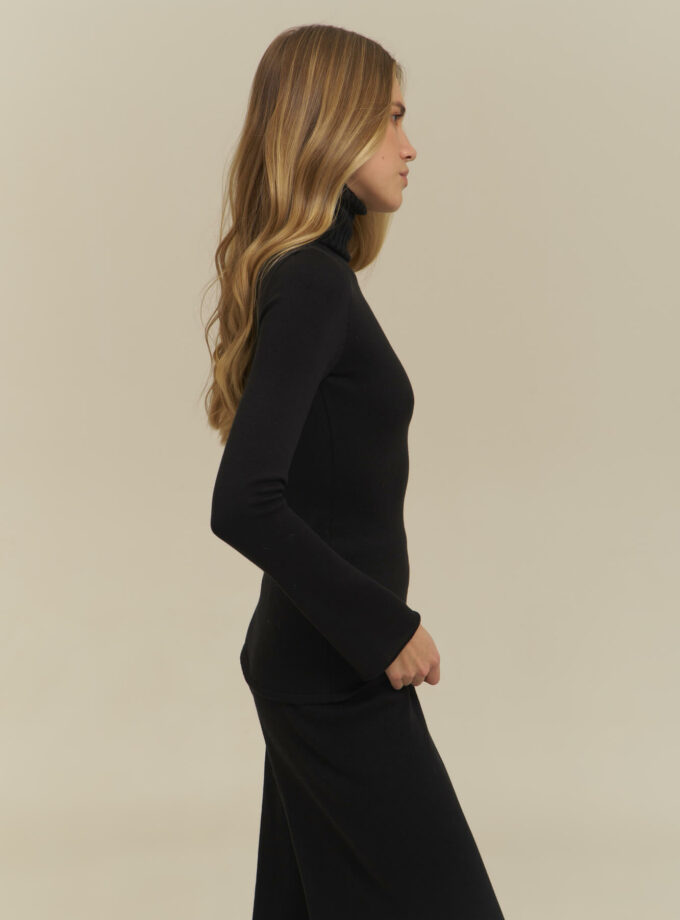 Гольф 25union з півмісяцем чорний Lu.for.U