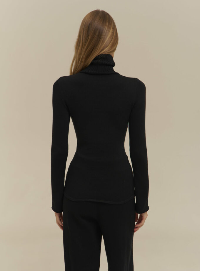 Гольф 25union з півмісяцем чорний Lu.for.U