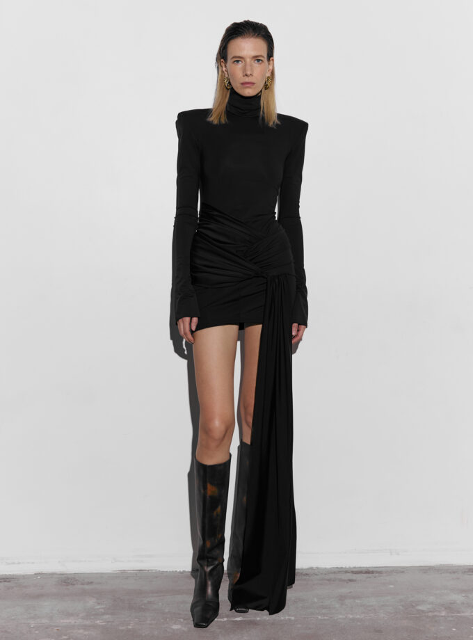 Сукня Bazhane Midnight glide mini dress чорний