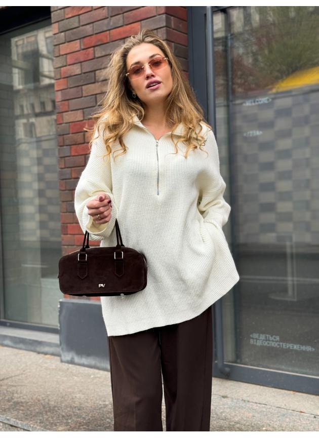 Сумка PV_designer Camila замша какао