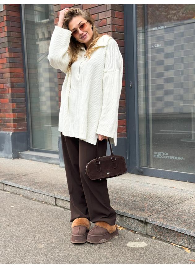 Сумка PV_designer Camila замша какао