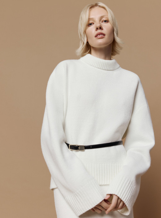 Светр 25union з манжетами Нідея молоко