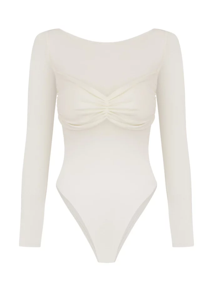 Боді Malina бант молочний