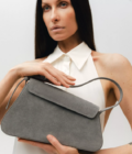 Сумка Juna suede bag сірий - Зображення 3