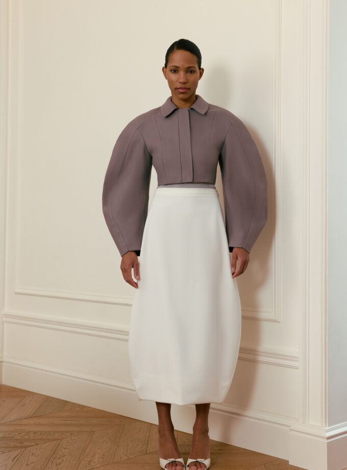 Спідниця Bazhane O skirt молочний