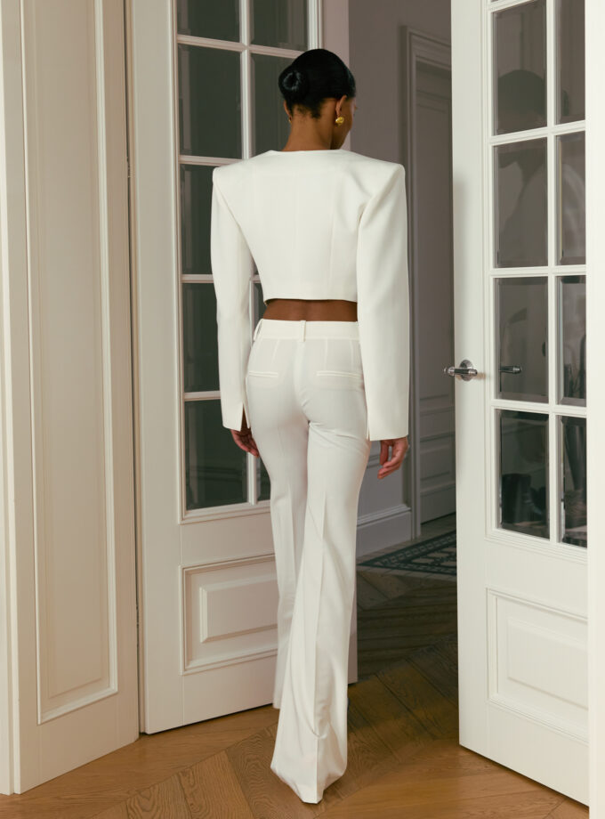 Жакет Bazhane Corset blazer молочний