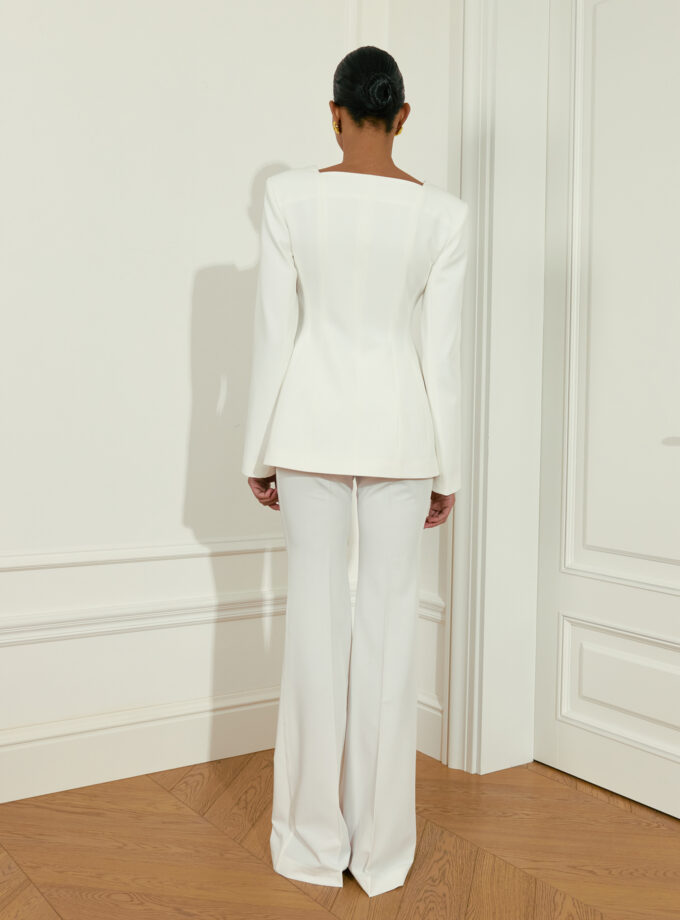 Жакет Bazhane Martini blazer молочний