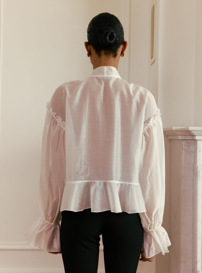 Блуза Bazhane Breezy blouse молочний