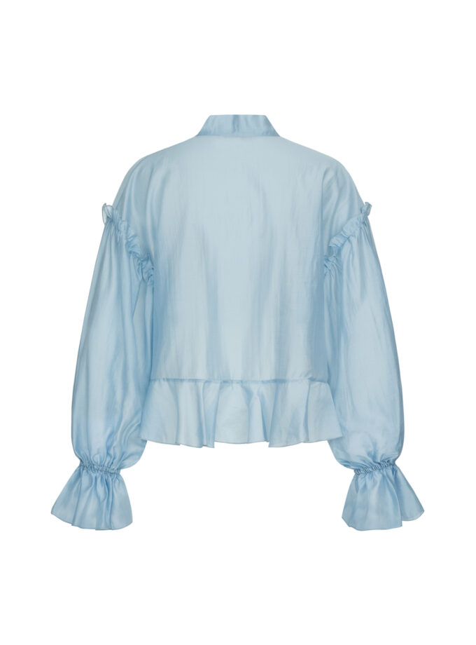 Блуза Bazhane Breezy blouse блакитний