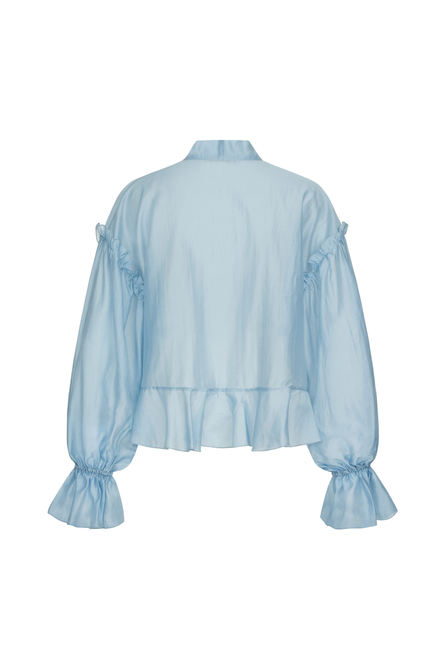 Блуза Bazhane Breezy blouse блакитний - Зображення 3